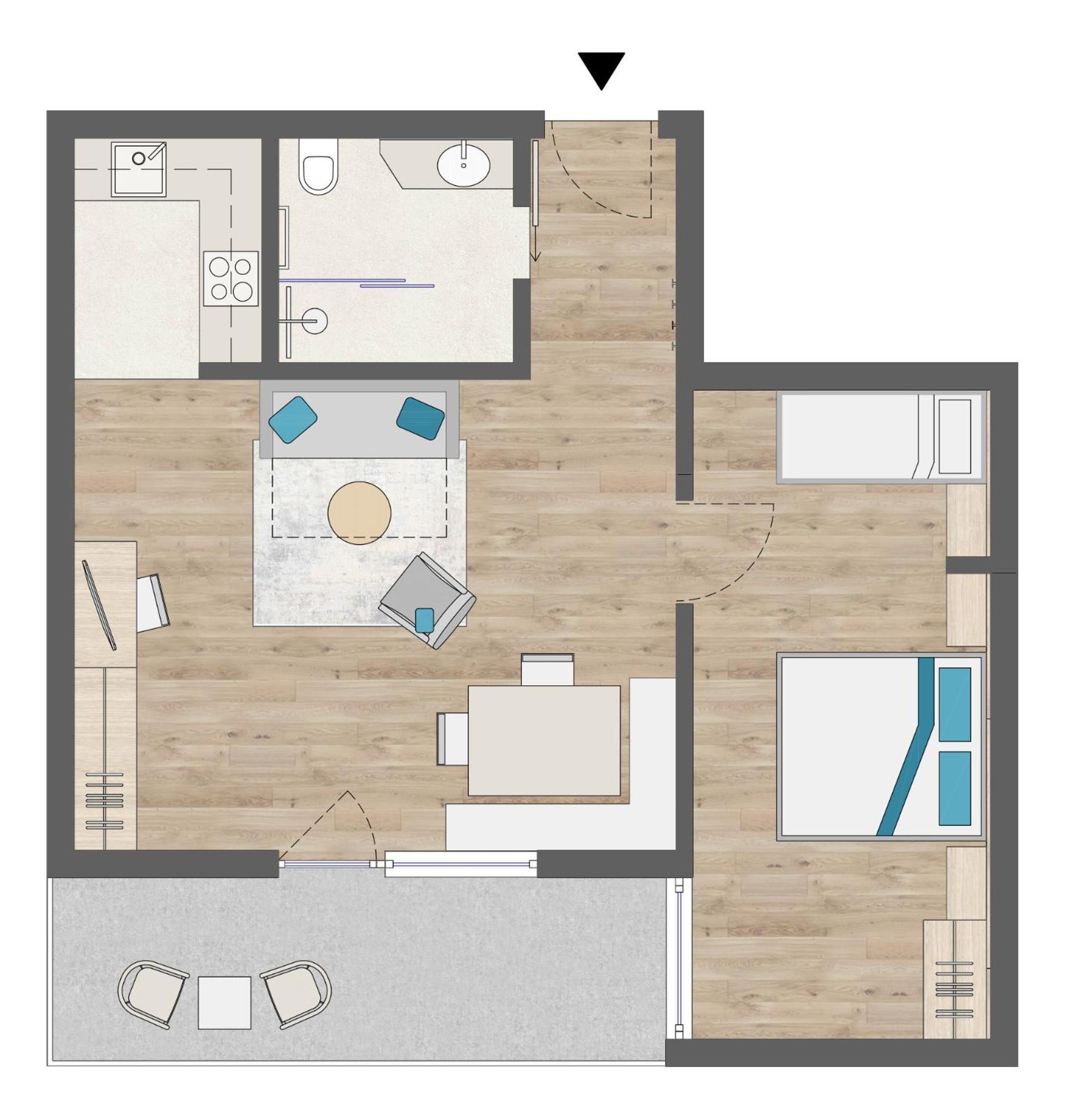 Apartment Pale Fiss Oda fotoğraf